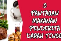 Pantangan Makanan Saat Mengonsumsi Obat Hipertensi