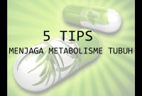 Cara Meningkatkan Metabolisme Tubuh Secara Alami